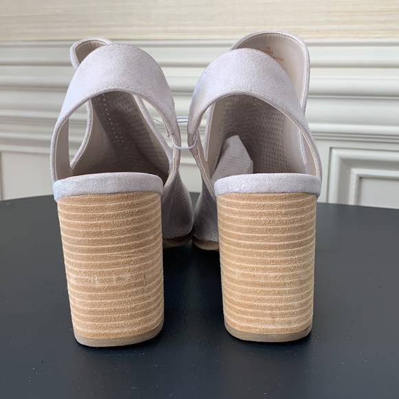 Cole Haan Callista Open Toe Sling Booties 9 - Picture 3 of 5